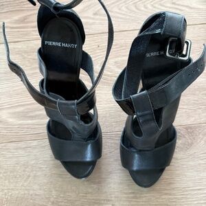 Pierre hardy black high heels